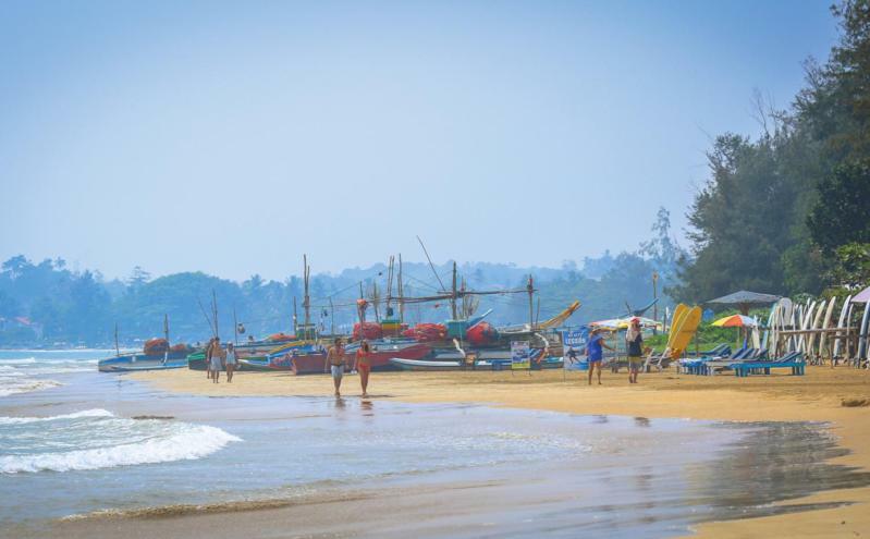 Sawanga Home Stay Weligama Bagian luar foto